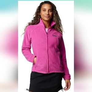 Columbia Womens Benton Springs Full Zip Fleece Jacket- Sz M
